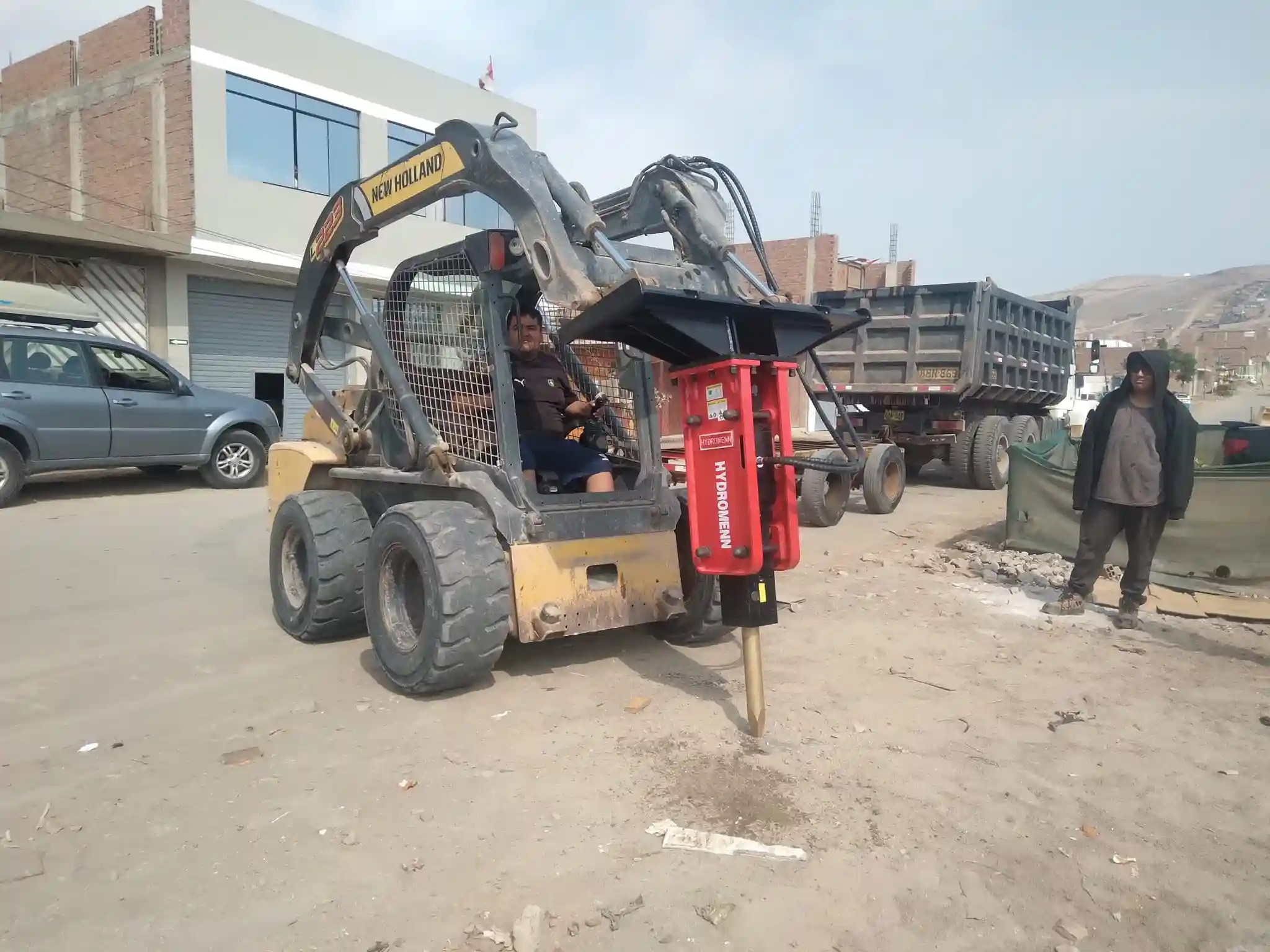 LC350 en obra