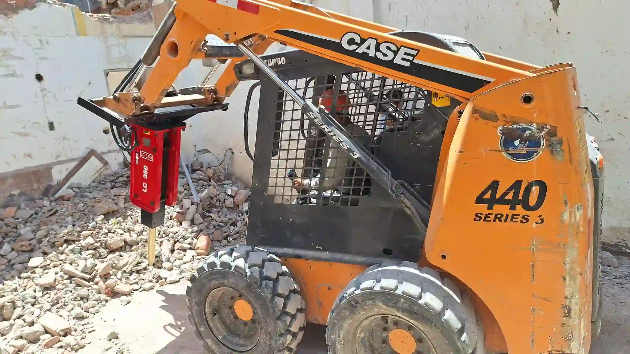 LC350 en obra