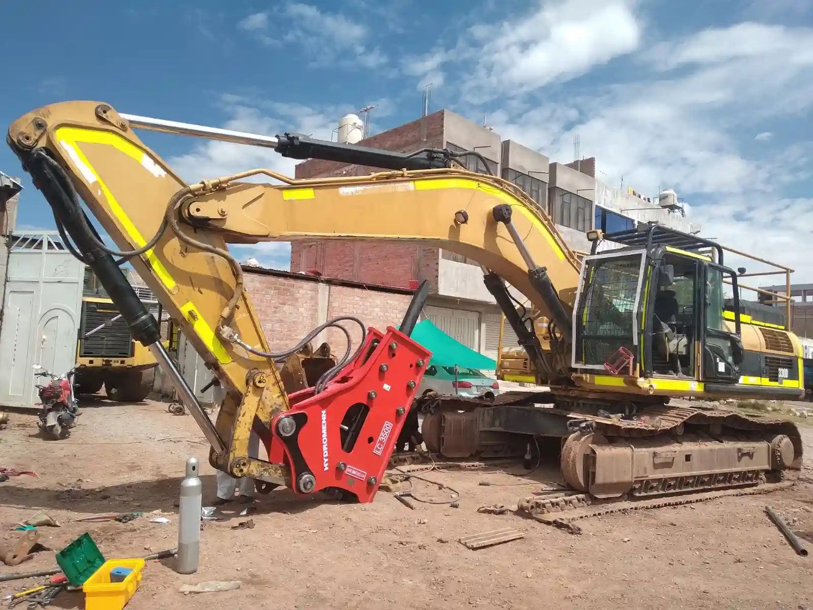 LC3500 en obra