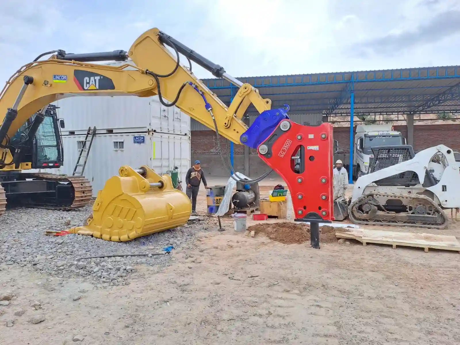 LC3500 en obra