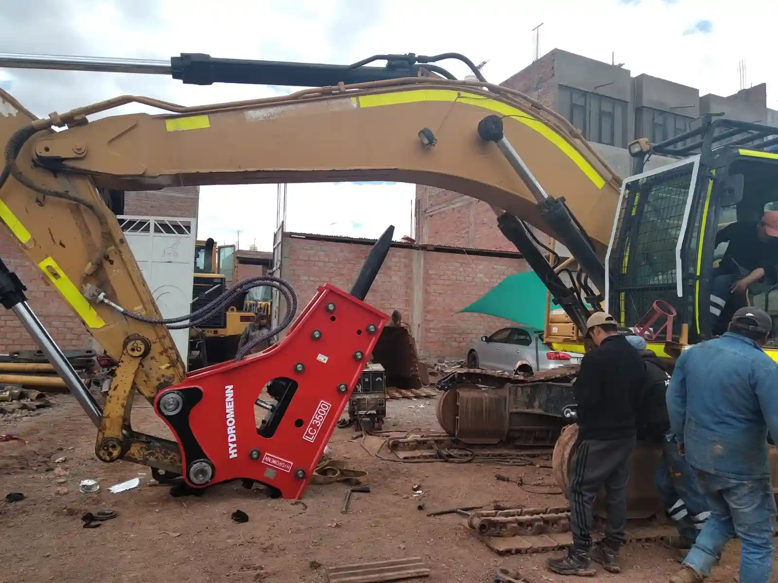 LC3500 en obra