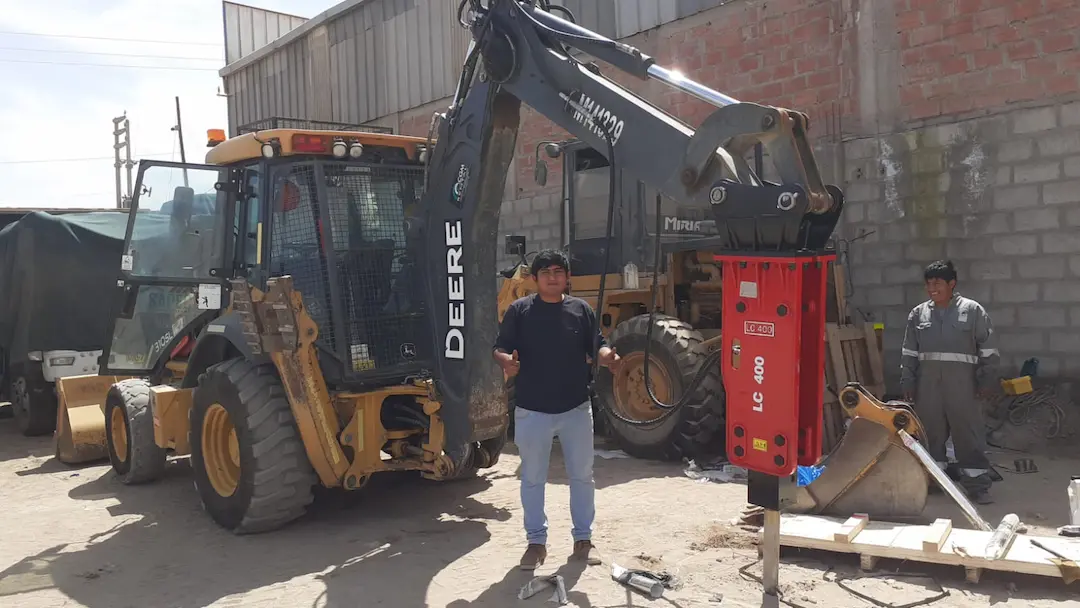 LC400 en obra