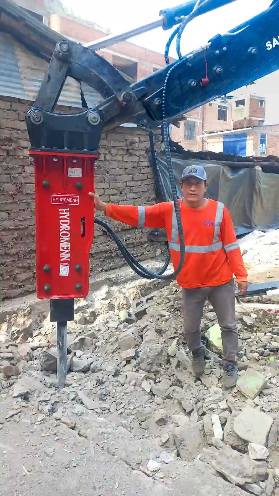 LC400 en obra