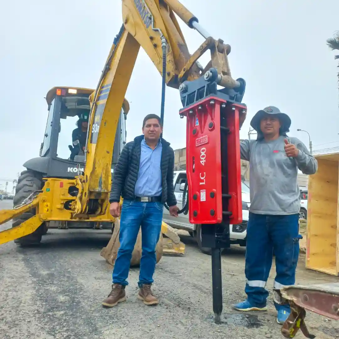 LC400 en obra