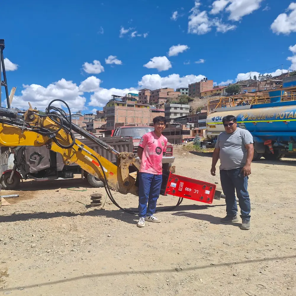 LC400 en obra