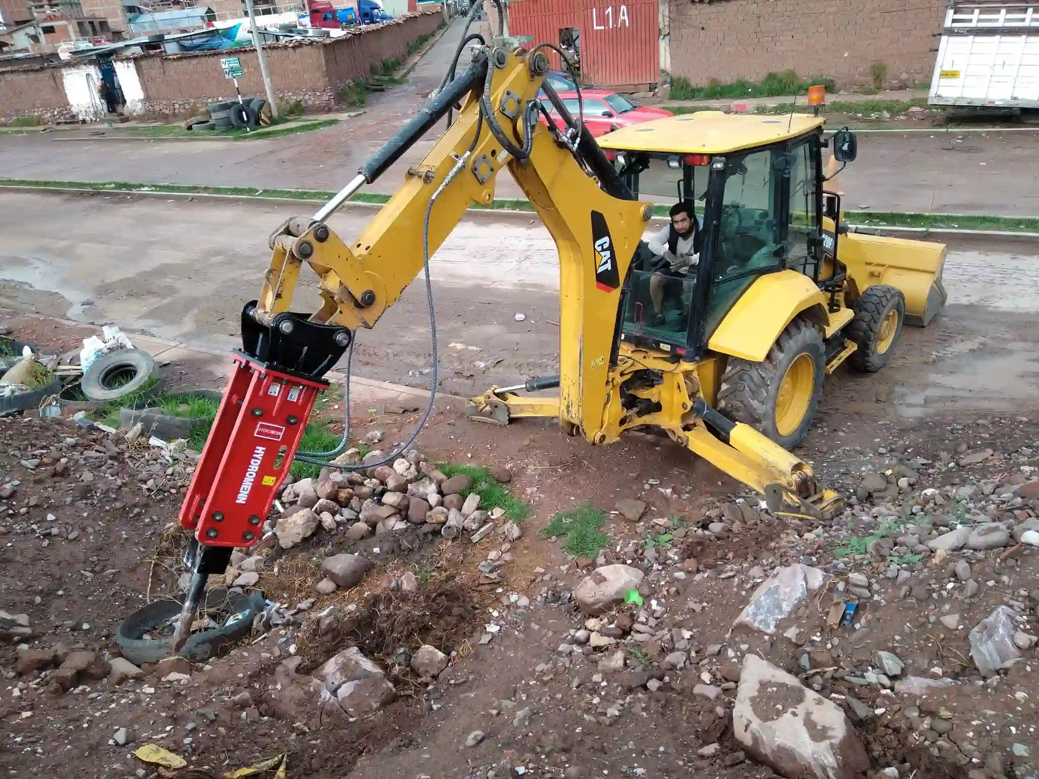 LC400 en obra