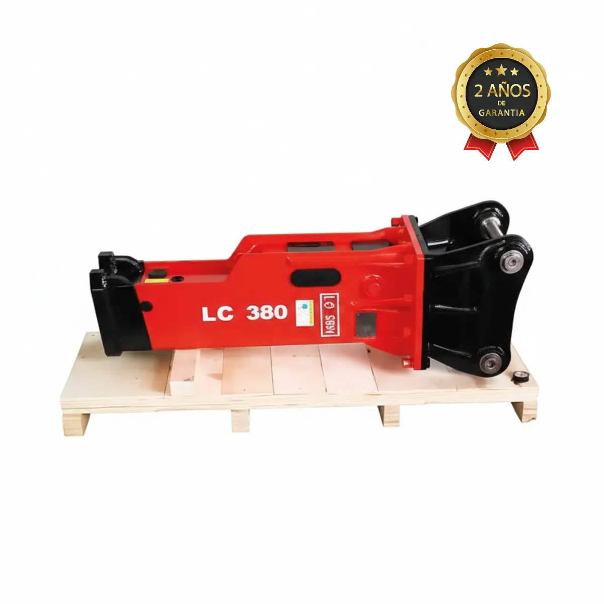 Martillo Hidráulico LC 380 CON CABEZAL